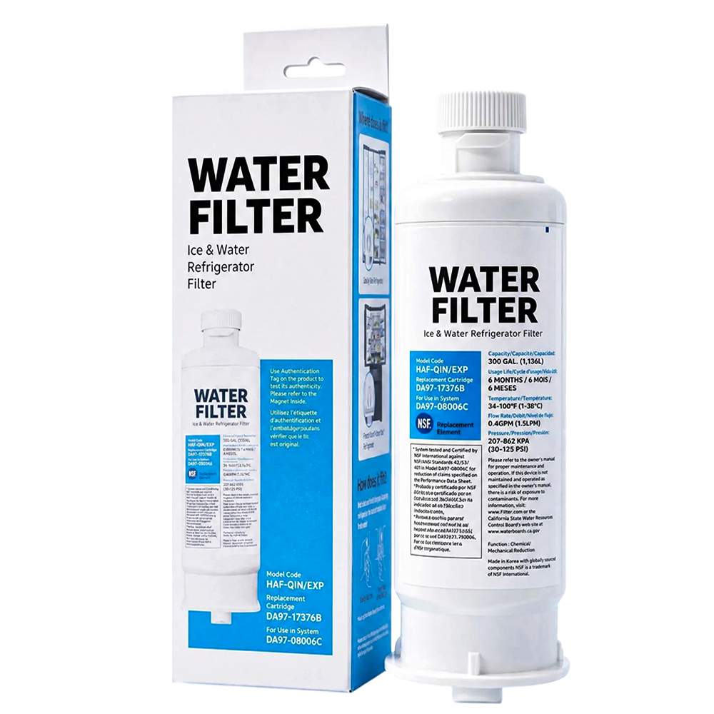 DA97-17376B HAF-QIN/EXP Ice Water Filter Replacement Compatible with Samsung Refrigerators